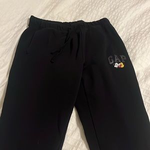 Disney Gap black track pants.